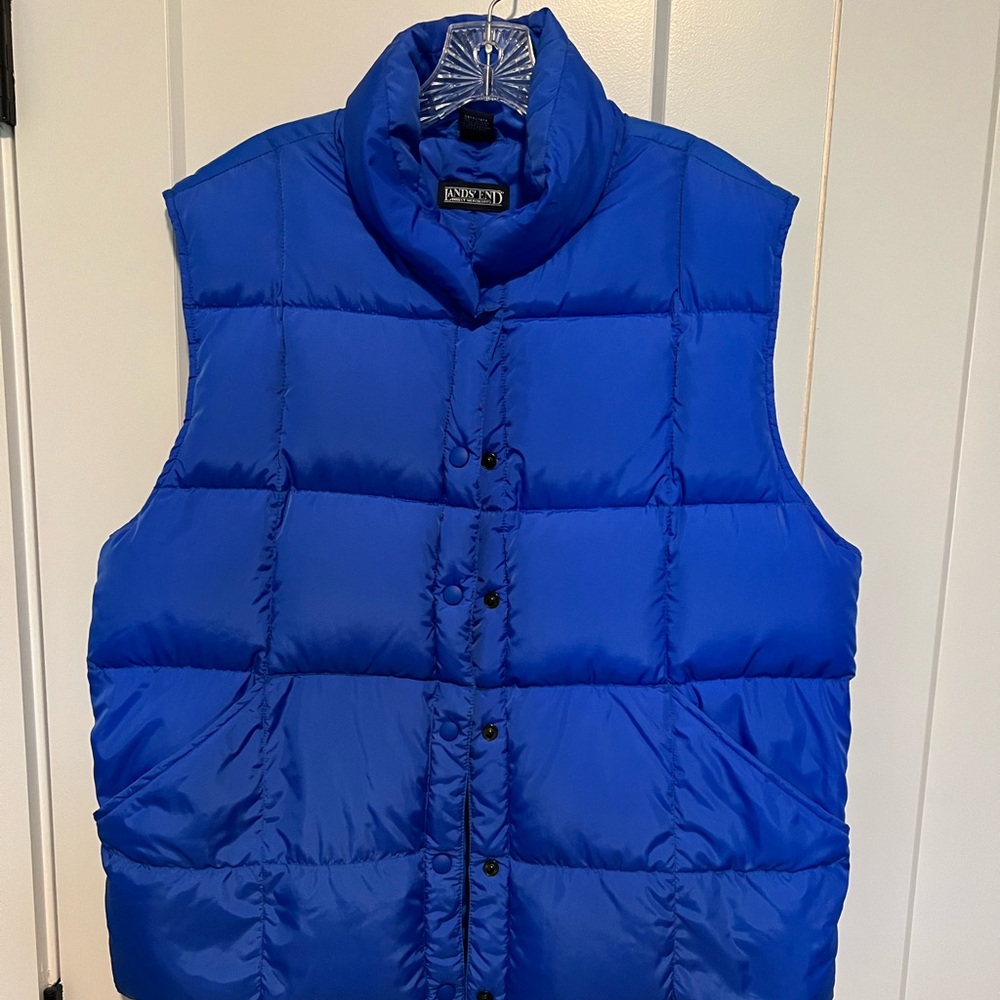 Lands End puffer vest
